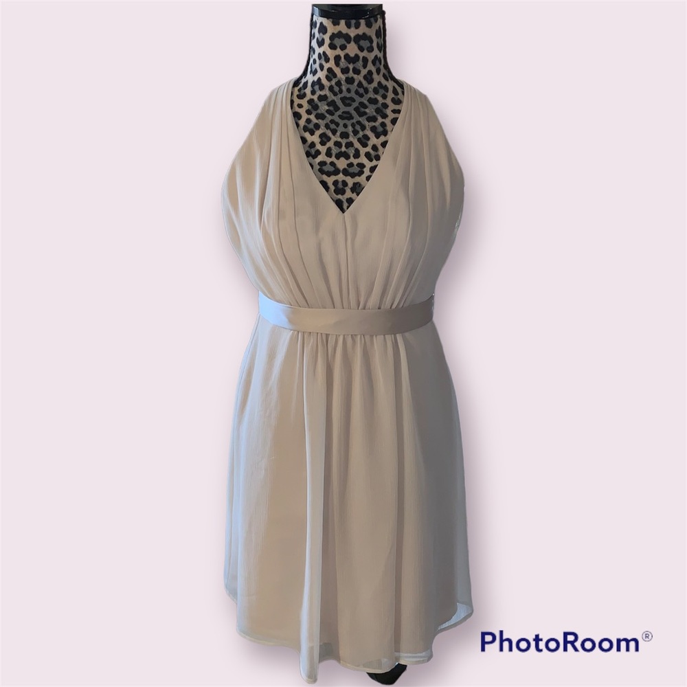 Vera Wang WHITE bridesmaid dress in ivory G25001